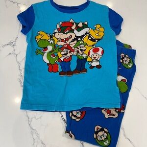 Nintendo Super Mario Blue Pyjamas